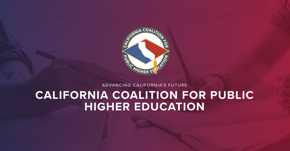 What We Do - California Coalition for Public Higher Education